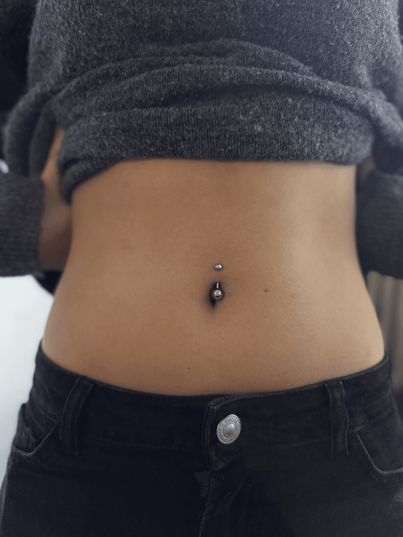 Tragus piercing eksempel fra Tattoo Fashion